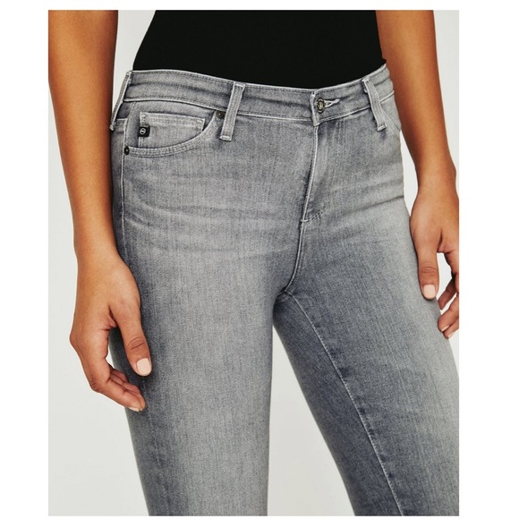 NWT: Grey AG Adriano Goldschmeid Prima Cigarette Leg jeans Size 24 - Picture 14 of 15